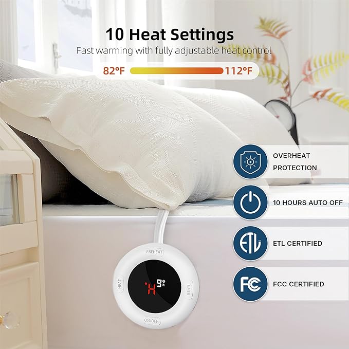 Gotcozy Heated Mattress Pad Twin XL Size - Image 5