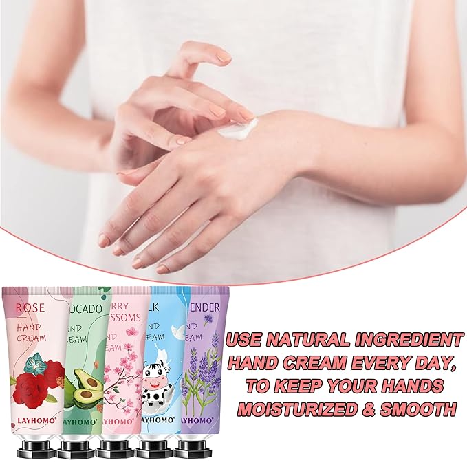74 Pack Hand Cream Gift Set For Women and Girls, Mothers Day Gifts Bulk - Image 7