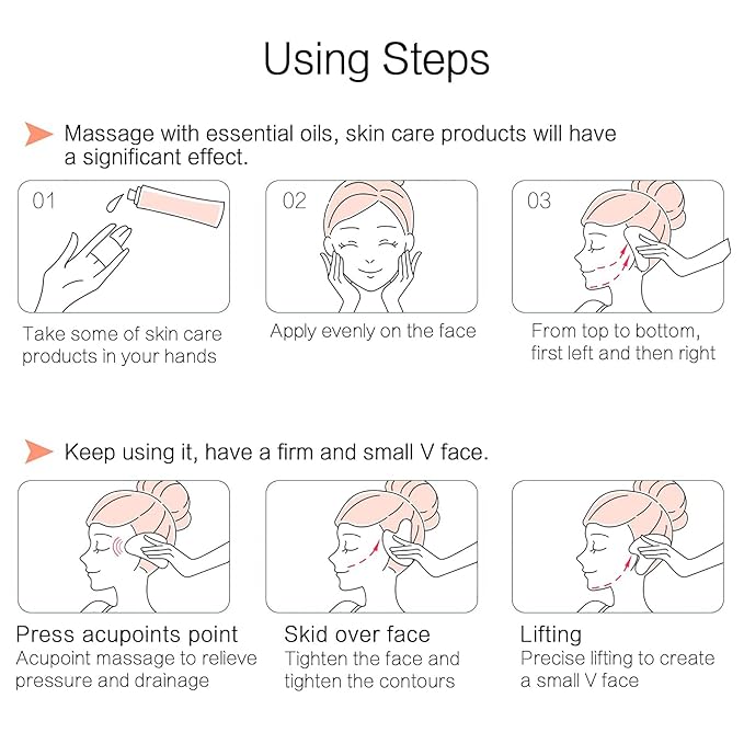 Gua Sha Facial Tools Black Guasha Stone - Image 4