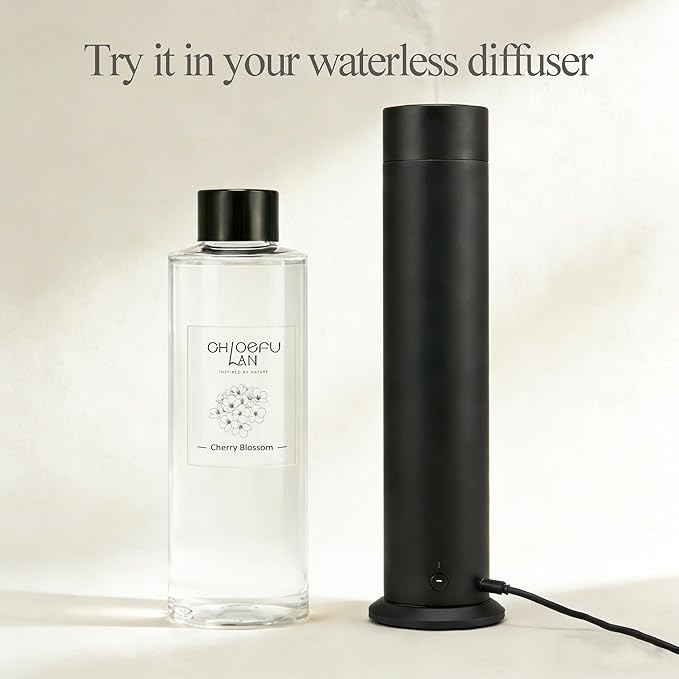 Chloefu LAN Cherry Blossoms Reéd Diffuser Refill 200ml/6.76 fl oz Natural - Image 2