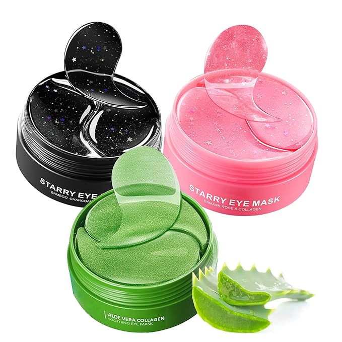 90 Pairs Under Eye Patches, Hydrating Under Eye Masks, Moisturizing Eye Patches by Unknown