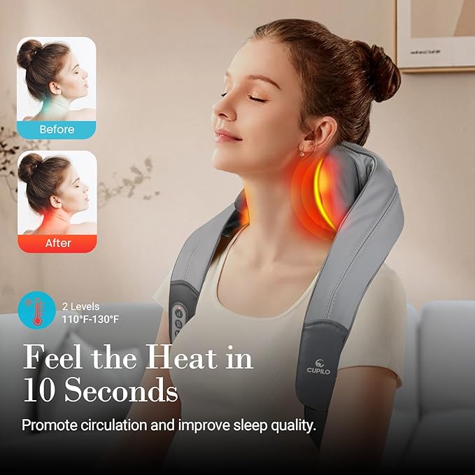 CuPiLo Shiatsu Neck and Shoulder Massager - Image 3