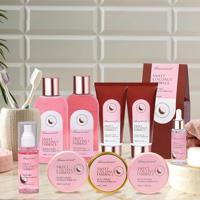 Mother‘s Day Gift Baskets for Women, Spa Gifts for Women, Bubble Bath, Relaxing - Image 3