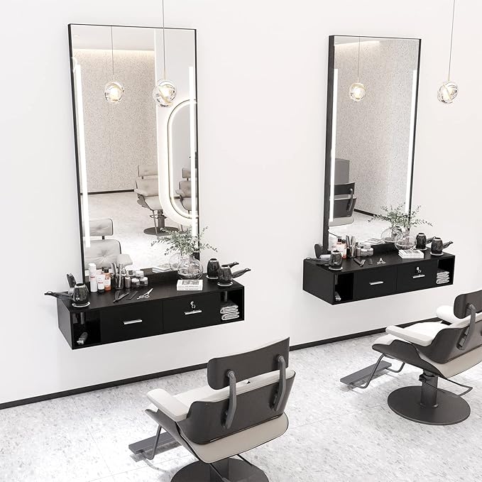 OmySalon Wall Mount Styling Station - Image 2