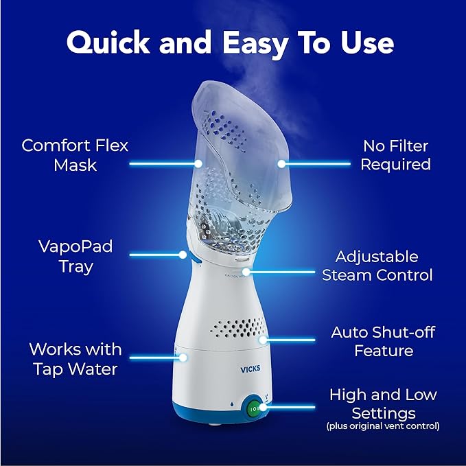 Vicks Sinus Inhaler, Plug-in Non-Medicated Steam Inhaler - Image 3