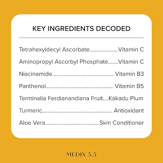 MEDIX Radiant Glow Vitamin C Body Wash W/ Niacinamide | Citrus Scented Gentle - Image 4