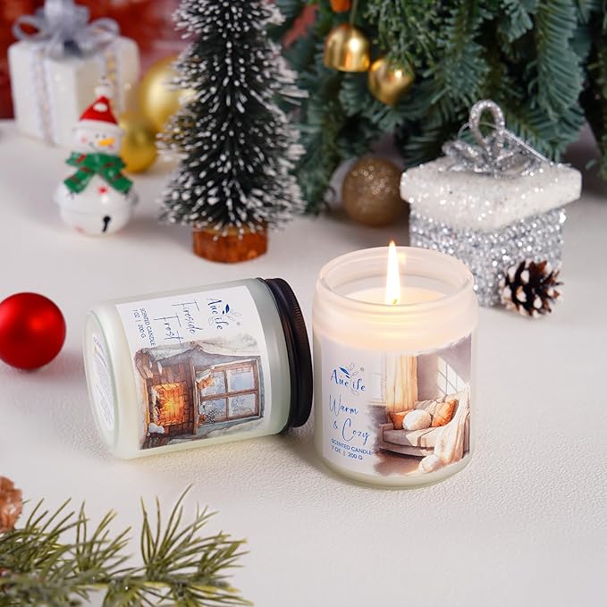 Winter Candle Set | 6 Pack Christmas Scented Candles - Image 7
