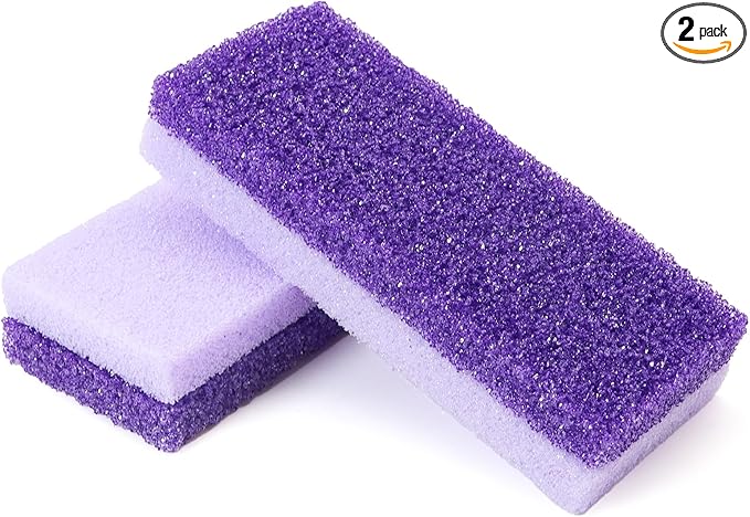 Foot Pumice Stone 2 Pack Pedicure Stone by Lenpestia