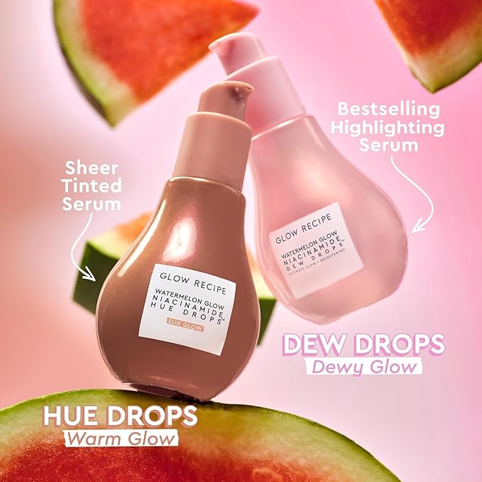 Glow Recipe Watermelon Niacinamide Dew Drops, Travel Size, Korean Niacinamide - Image 4