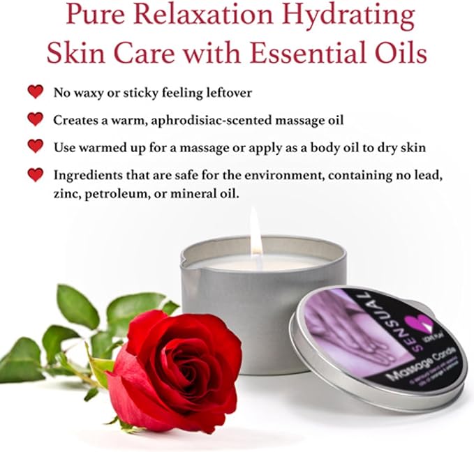 LOVE PLAY Massage Oil Candle for Home SPA - Image 3