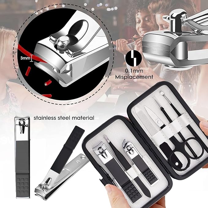 Nail Clipper Kit Nail Care Set for Men Women Nail Clipper Set Manicure Kit - Image 5
