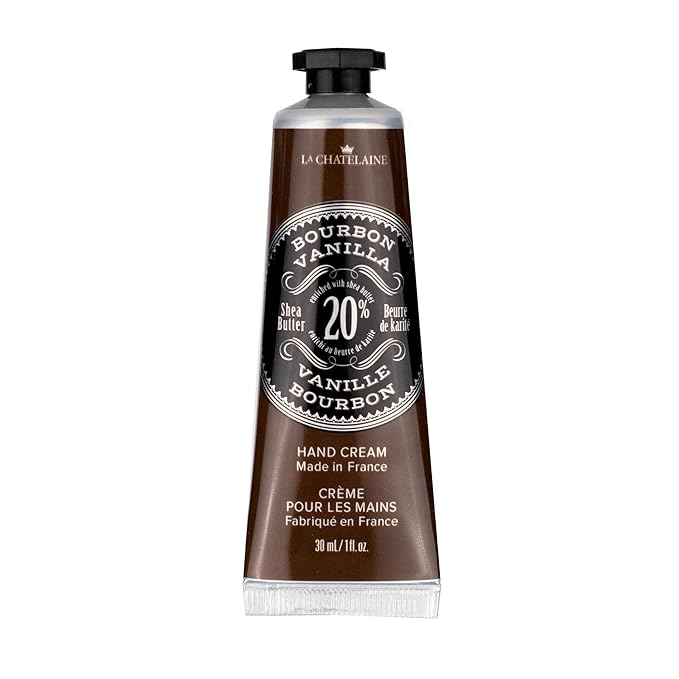 La Chatelaine 20% Shea Butter Hand Cream Travel Size, Organic Argan Oil by LaChatelaine