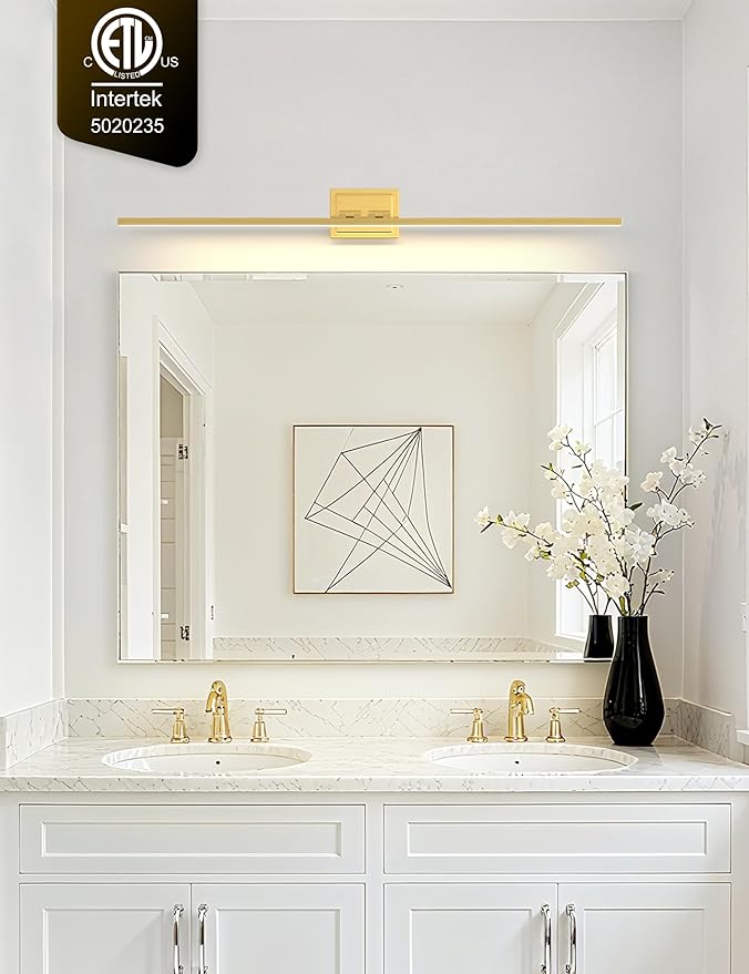 VOLISUN Bathroom Vanity Light 48 inch, 30W Dimmable 5CCT Led Bathroom Light - Image 2