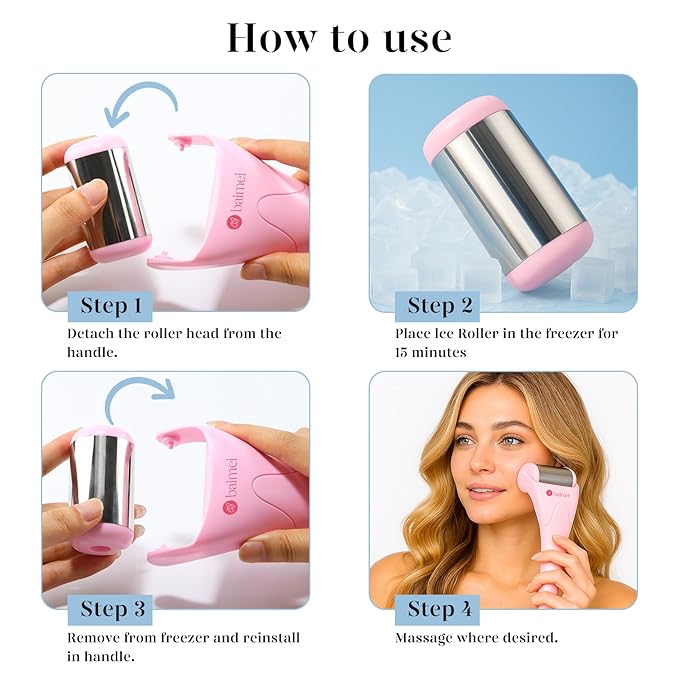 BAIMEI IcyMe Stainless Steel Ice Roller - Image 6