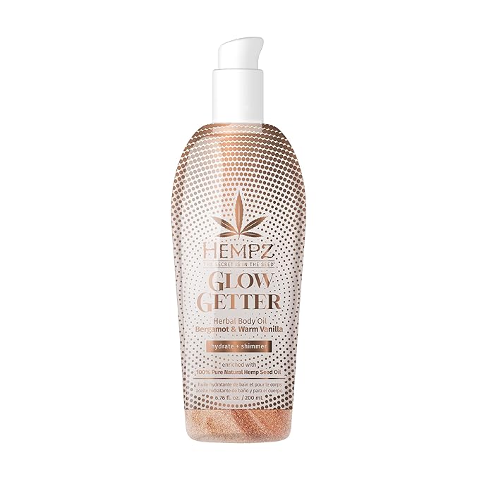 Hempz Glow Getter, Hydrating Body Oil by Hempz