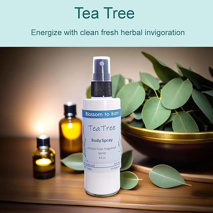 Blossom to Bath Tea Tree Body Spray - Image 2