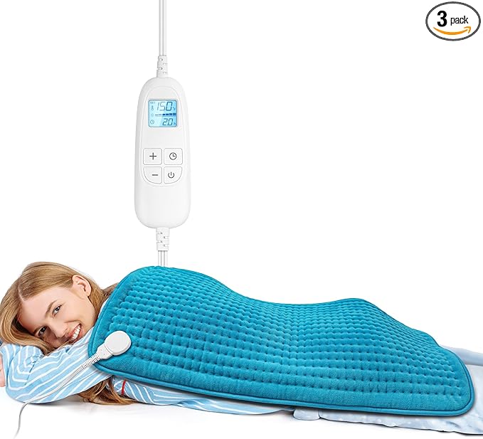 FluffyWarmth Electric Heating Pad by FluffyWarmthHeatingPad