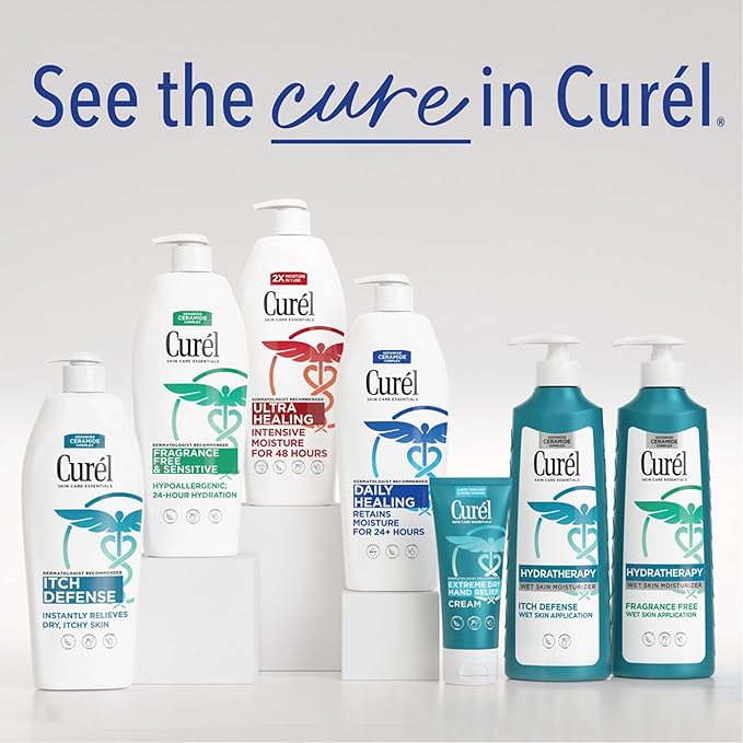 Curel Itch Defense Calming Body Lotion, Moisturizer - Image 6