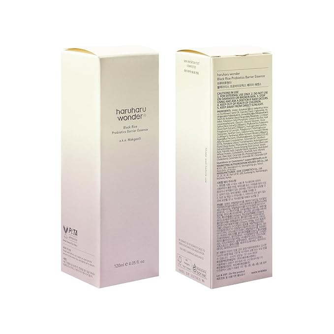haruharu Wonder Black Rice Probiotics Barrier Essence, 4.05 fl.oz, Skin - Image 9