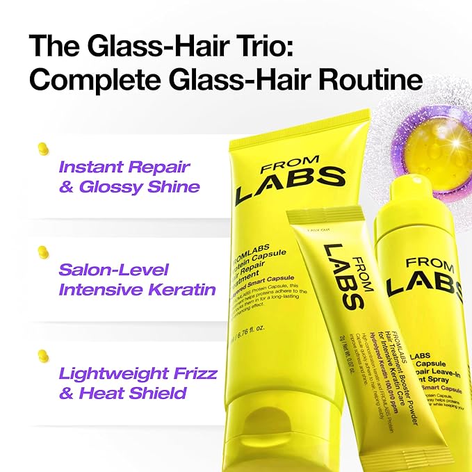FROMLABS Hair Repair Trio – Protein Capsule Hair Repair Treatment + Intensive - Image 3