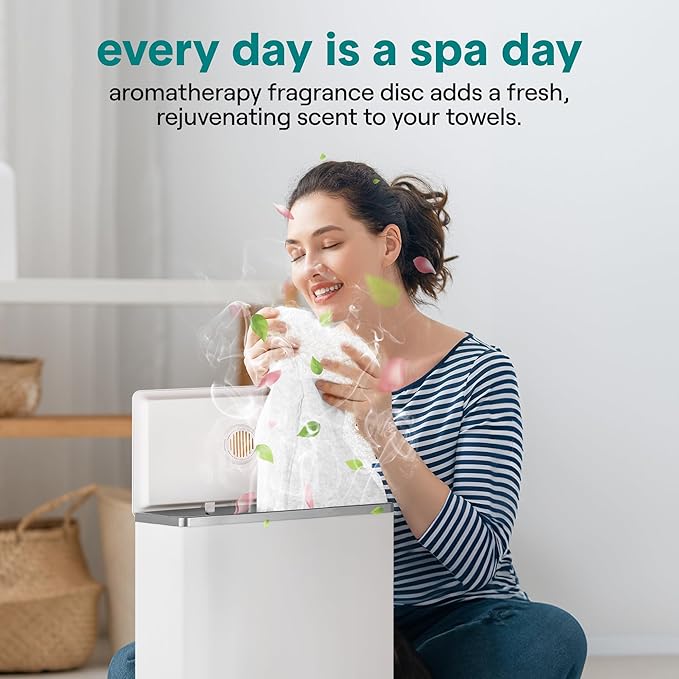 SereneLife Luxury Rectangle Towel Warmer - Image 3