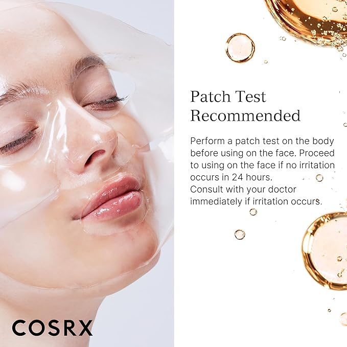 COSRX The Alpha-Arbutin Discoloration Care Hydrogel Face Masks Skincare 3 EA - Image 9