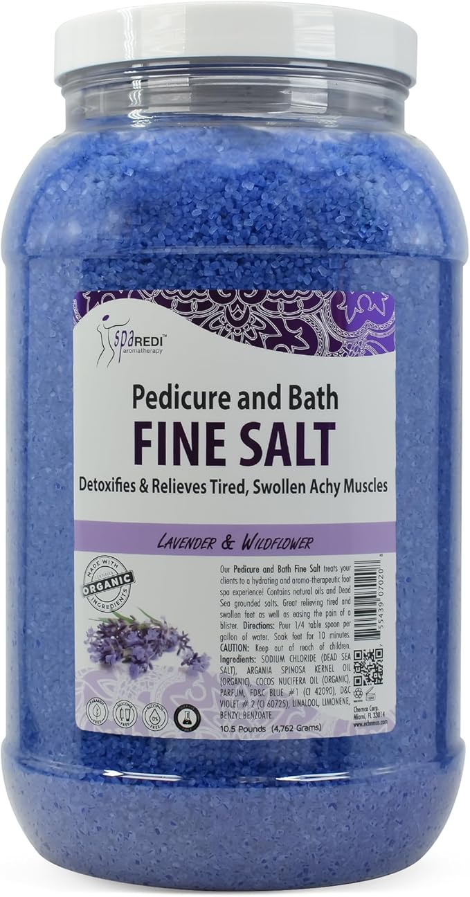 SPA REDI Foot Soak for Pedicure Preparation & Therapeutic Foot Treatment | Pure by SPAREDI