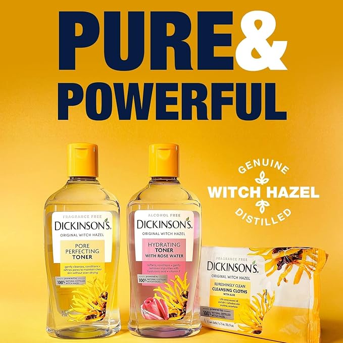 Dickinson's Original Witch Hazel Pore Perfecting Toner | 100% Natural Distilled - Image 7