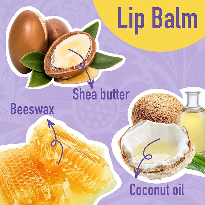 AZEN 24 Pack Lip Balm Bulk, Moisturizing Lip Balms - Image 5