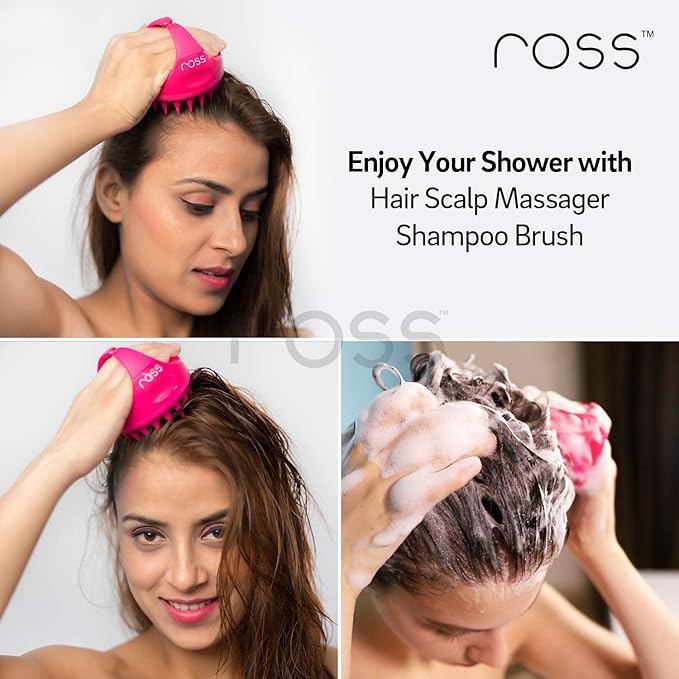 Ross Hair Scalp Massager Shampoo Brush - Image 2