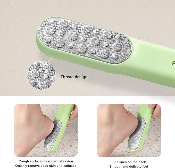 Double-Sided Stainless Steel Foot File, Foot Callus Remover & Foot Scrubber - Image 3