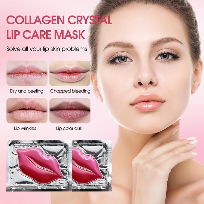30 pieces of Moisturizing Collagen Crystal Lip Mask - Image 2