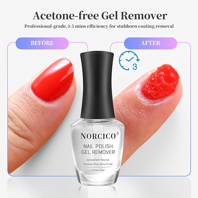 Gel Nail Polish Remover, Fast-Acting No Foil Remover - Image 6