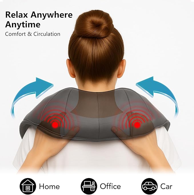 MagicMakers Shiatsu Neck Massager - Image 9