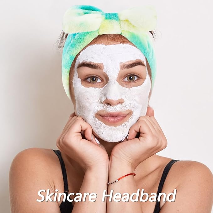 VELSCRUN Spa Headband, Makeup Face Wash Skincare Headbands, Stuff - Image 4