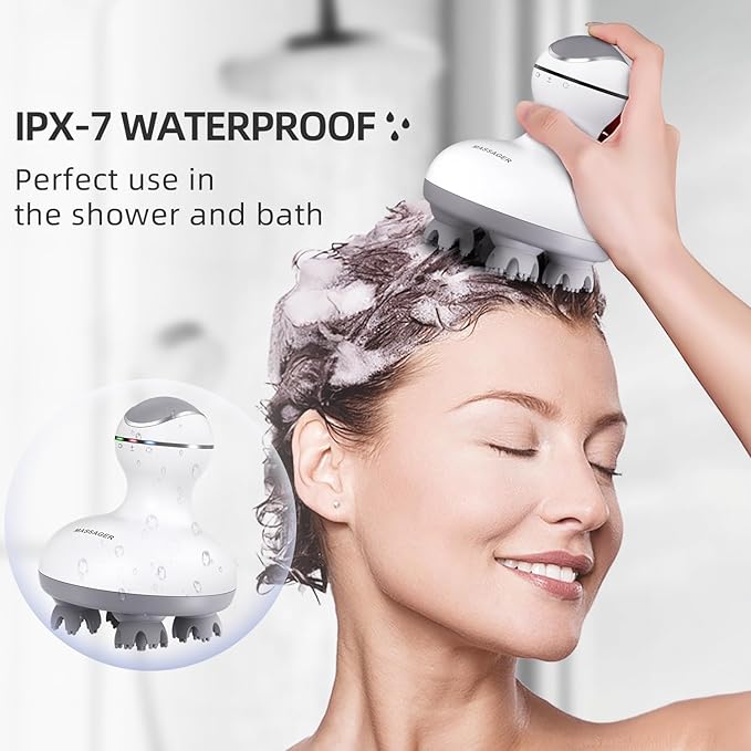 cotsoco Electric Cordless Head & Scalp Massager - Image 5