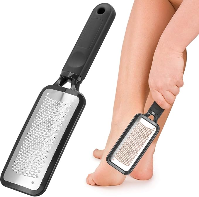 Foot Scrubber Foot Files Callus Remover Black Heel Grater Dead Skin Remover - Image 6