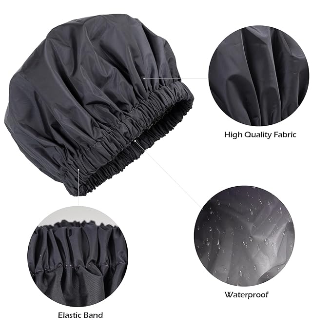 Shower Cap for Women Reusable Waterproof, Large Bath Cap - Image 3