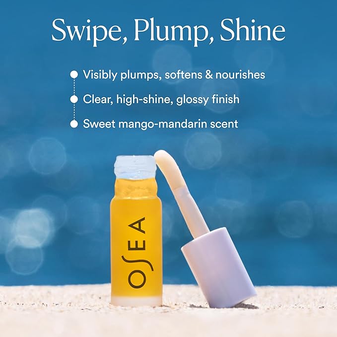 OSEA Hyaluronic Lip Oil Booster – Clean Beauty Lip Oil - Image 3