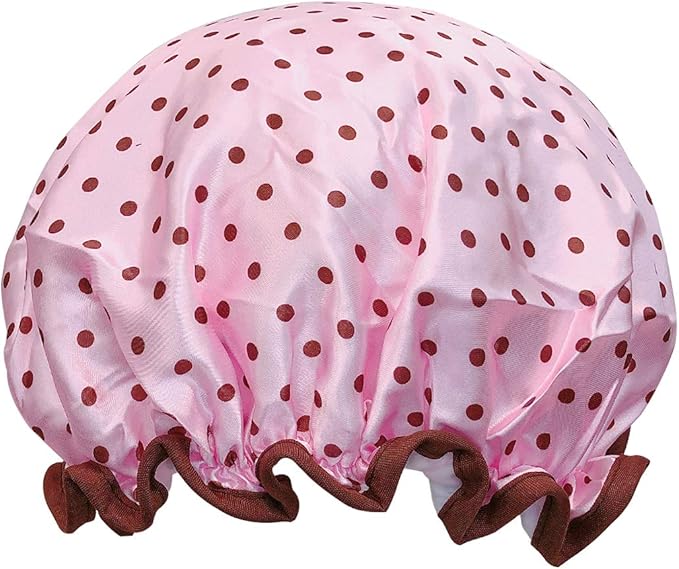 allydrew Reusable Women's Waterproof Shower Caps by allydrew
