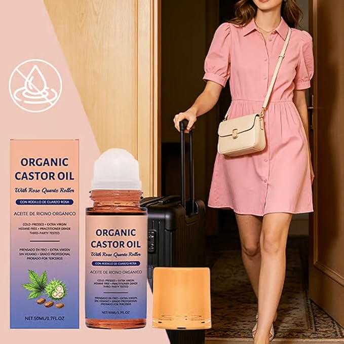 Organic Golden Castor Oil Roll-On - Image 5