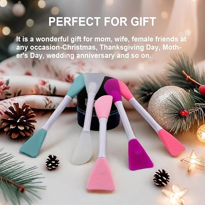 Mask Applicator Silicone Face Brush Face Mud Cream, Clay Mask, Modeling Mask - Image 7