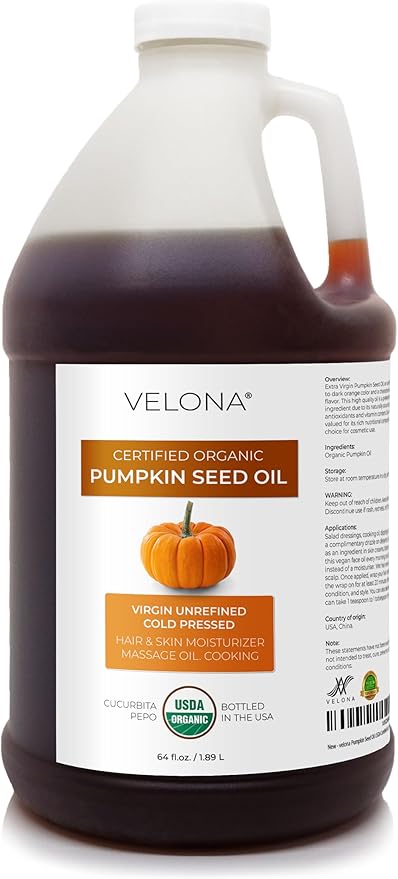 velona Pumpkin Seed Oil USDA Certified Organic by VELONA