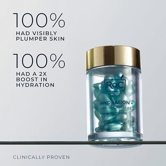 RoC Multi Correxion Hyaluronic Acid Night Serum Capsules - Image 4