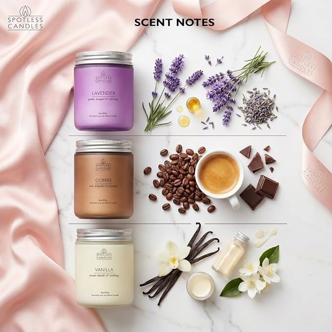 Aromatic Candles Three Pack - Image 2