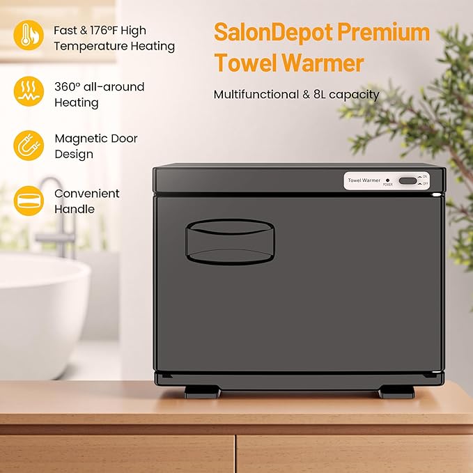 Hot Towel Warmer SalonDepot 8L Capacity Spa Towel Warmer - Image 3