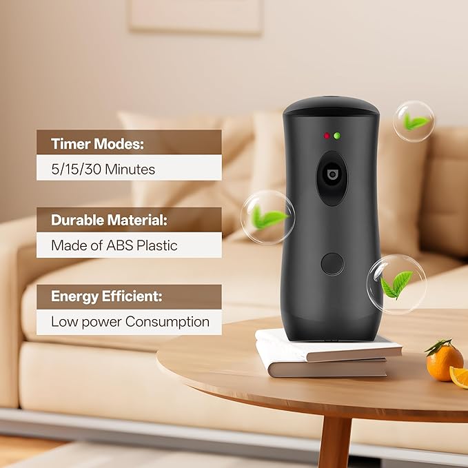 6 PACK Automatic Air Freshener Spray Dispenser Free Standing Wall Mounted - Image 4