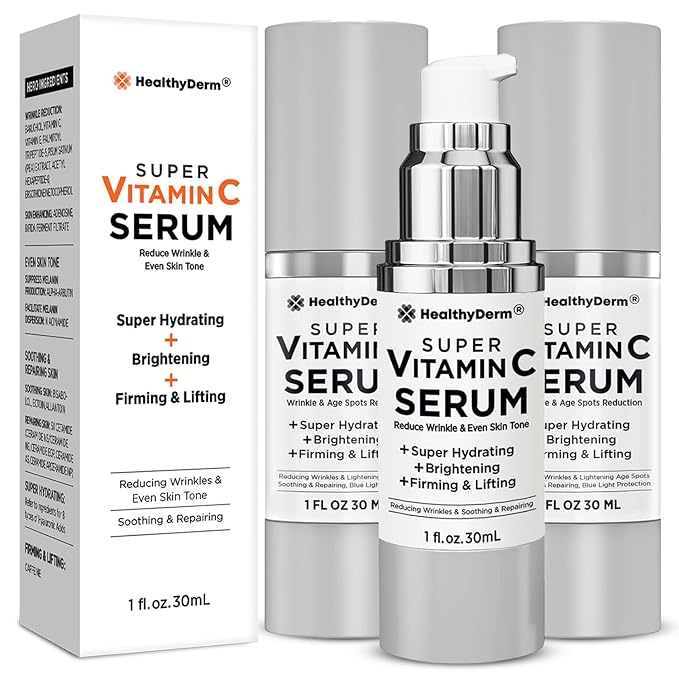 Super Vitamin C Serum for Women Over 70: Niacinamide, Vitamin C, Hyaluronic Acid - Image 3