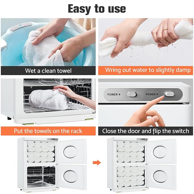 46L Hot Towel Warmer, Large Capacity Spa Towel Warmer - Image 5