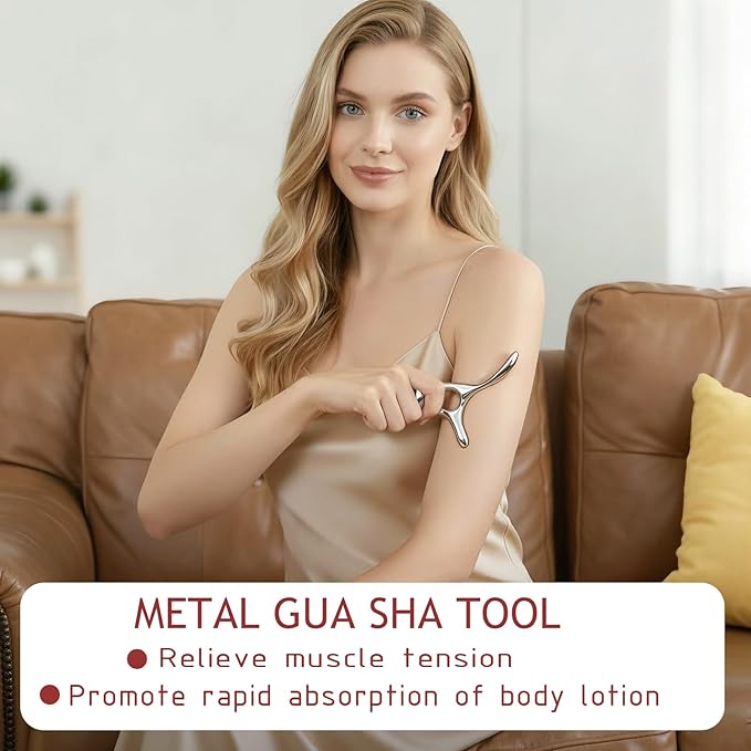 BYYDDIY Women's Facial Lifting and Body Massage Tool, Gua Sha Trigger Point - Image 4